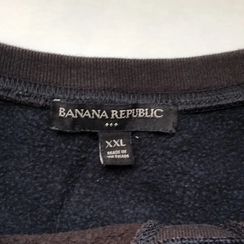 Banana Republic Men’s Color-block Crew Neck Sweatshirt Size XXL